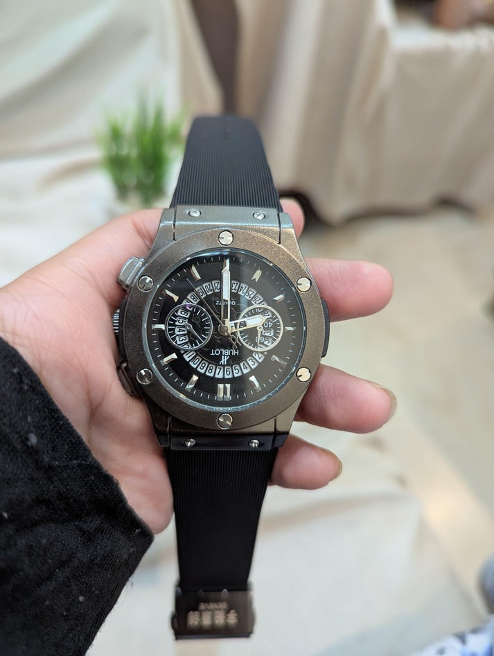 Premium Silicon Strap Watch