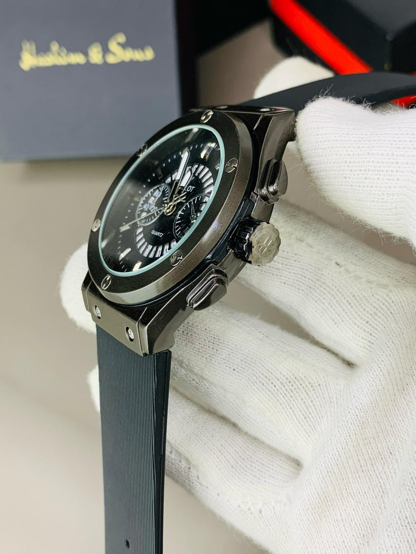 Premium Silicon Strap Watch